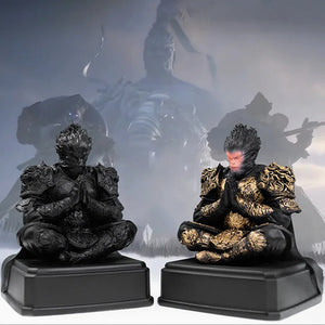 Black Mythology Wukong The Monkey King The Great Sage Of Heaven The Destiny Of Man Resin Pendant Game Peripheral Handheld Model