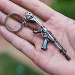 Load image into Gallery viewer, Valorant Keychains Set Reaver Karambit Knife Vandal Metal Game Peripheral Metal Sword Weapon Model Keychains Pendant  Gifts Toys
