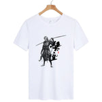 Load image into Gallery viewer, Men's Cotton T-shirts Black Myth Wukong Pattern Trend Tops O-neck Casual Short Sleeve Tshirt Men Women Game Merchandise T-shirt
