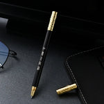 Load image into Gallery viewer, Black Myth Wukong Ruyi Golden Hoop Signature Pen Wholesale Creative Gift Metal Neutral Pen Signature Pen Retro Rotating Brasspen
