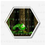 Load image into Gallery viewer, MapleStory Scenic Map Cute Hexagon Cartoon Acrylic Fridge Magnets Home Refrigerator Lovely Decor Gift For Hobby Game Collectors
