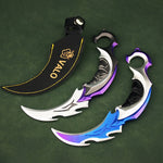 Load image into Gallery viewer, Valorant Keychain Melee Reaver 2.0 Karambit Knife 16cm
