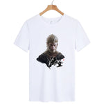 Load image into Gallery viewer, Men's Cotton T-shirts Black Myth Wukong Pattern Trend Tops O-neck Casual Short Sleeve Tshirt Men Women Game Merchandise T-shirt
