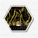 Load image into Gallery viewer, MapleStory Scenic Map Cute Hexagon Cartoon Acrylic Fridge Magnets Home Refrigerator Lovely Decor Gift For Hobby Game Collectors
