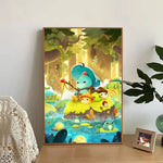 Load image into Gallery viewer, Cute M-Maplestory Game  Poster Retro Paper Sticker DIY Room Bar Cafe Aesthetic Art Wall Painting
