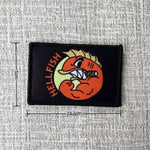 Load image into Gallery viewer, Helldivers 2 Sticker Fighting Morale Badge Patches Wolf in Sheep’s Tactical Backpack Armband Printed
