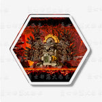 Load image into Gallery viewer, MapleStory Scenic Map Cute Hexagon Cartoon Acrylic Fridge Magnets Home Refrigerator Lovely Decor Gift For Hobby Game Collectors

