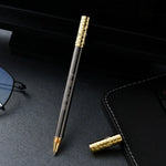 Load image into Gallery viewer, Black Myth Wukong Ruyi Golden Hoop Signature Pen Wholesale Creative Gift Metal Neutral Pen Signature Pen Retro Rotating Brasspen
