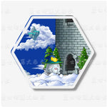 Load image into Gallery viewer, MapleStory Scenic Map Cute Hexagon Cartoon Acrylic Fridge Magnets Home Refrigerator Lovely Decor Gift For Hobby Game Collectors

