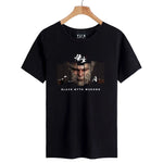 Load image into Gallery viewer, Men's Cotton T-shirts Black Myth Wukong Pattern Trend Tops O-neck Casual Short Sleeve Tshirt Men Women Game Merchandise T-shirt
