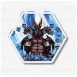 Load image into Gallery viewer, MapleStory Scenic Map Cute Hexagon Cartoon Acrylic Fridge Magnets Home Refrigerator Lovely Decor Gift For Hobby Game Collectors
