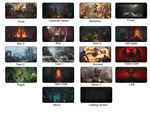 Load image into Gallery viewer, Diablo 4 Desk Mat
