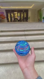 Load and play video in Gallery viewer, Flying Ball Boomerang Fly Magic with LED Lights Drone Hover Ball
