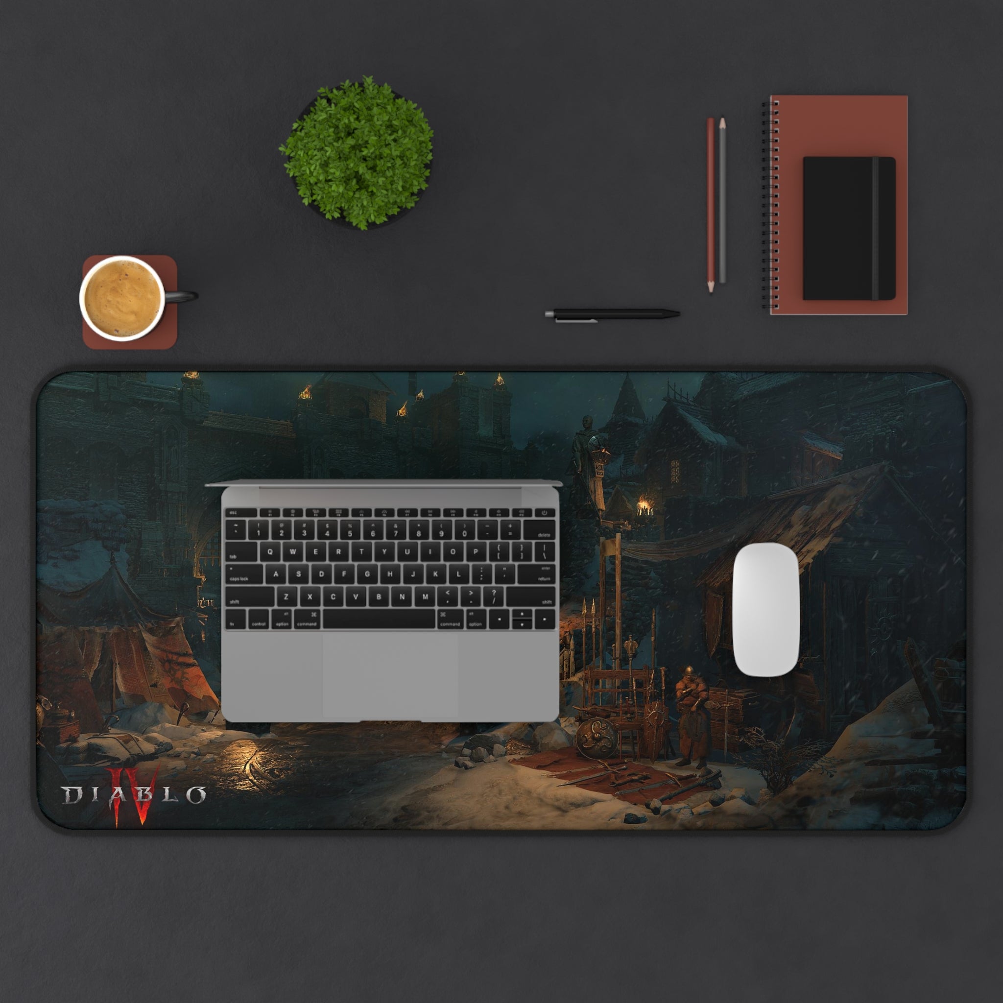 town 3 Desk Mat