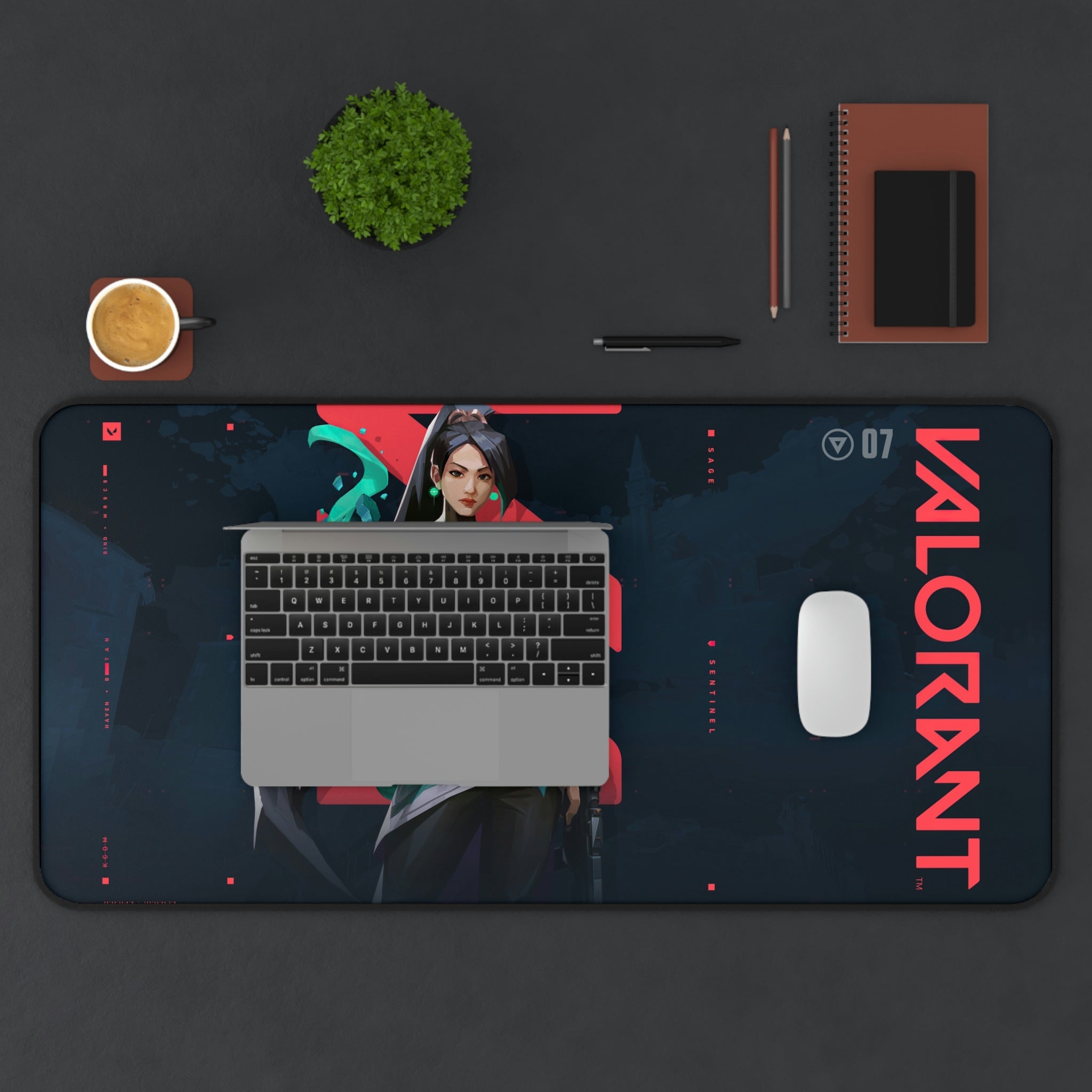 Valorant All Agents Desk Mat Mousepad