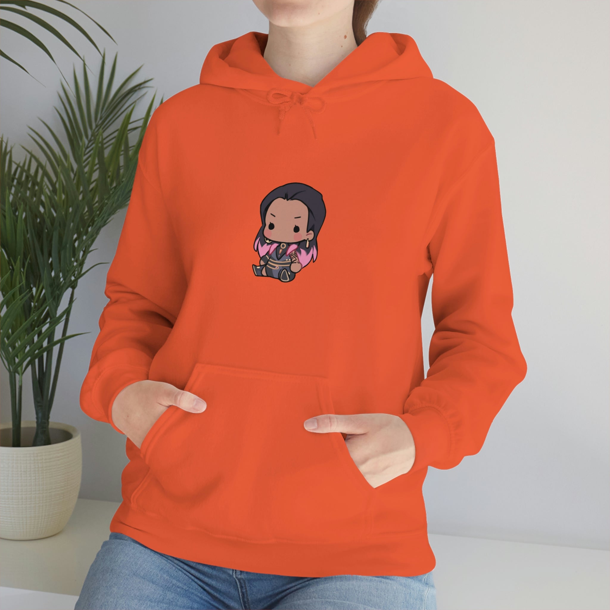 Reyna Valorant Cute Agent Hoodie Hooded Sweatshirt