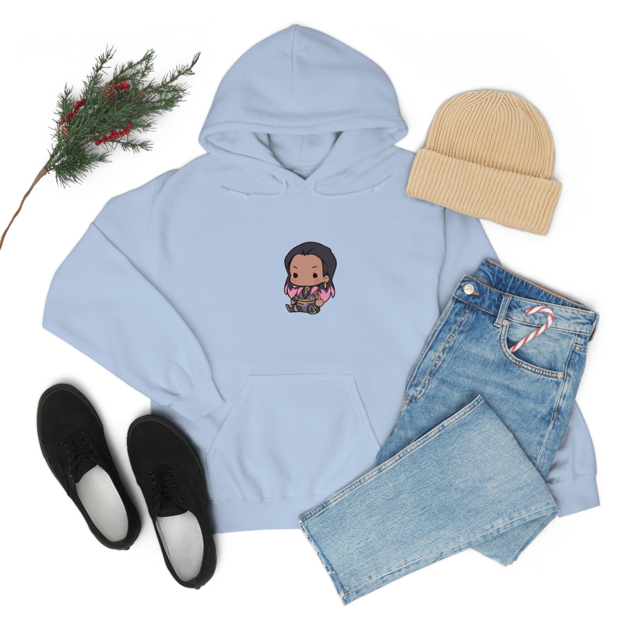 Reyna Valorant Cute Agent Hoodie Hooded Sweatshirt