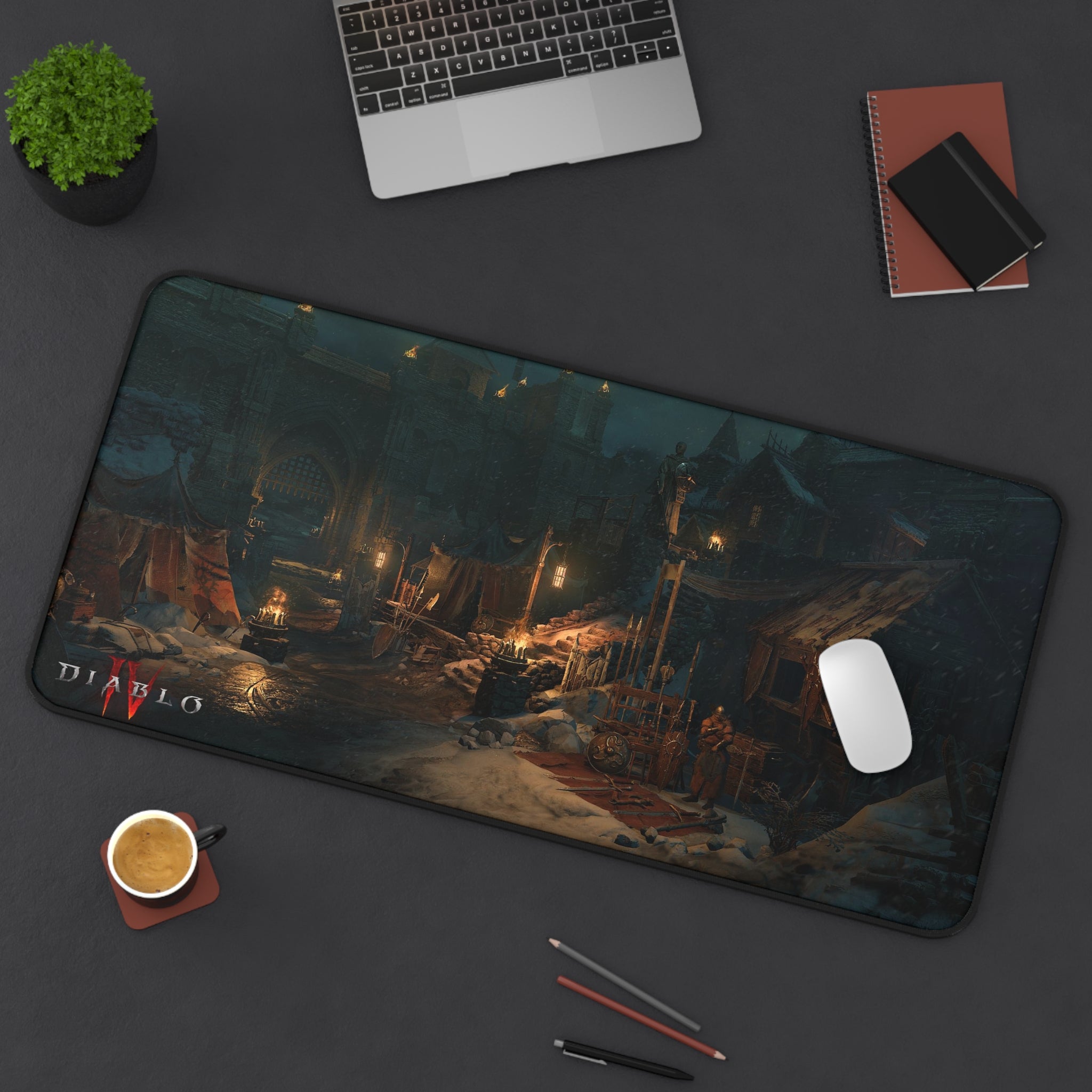 town 3 Desk Mat