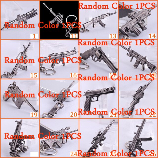 CS GO Guns Keychain – Gamer Diorama