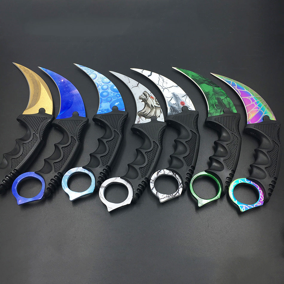 Karambit Fixed Blade Talon Prop Blunt Knife