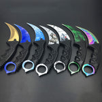 Load image into Gallery viewer, Karambit Fixed Blade Talon Prop Blunt Knife
