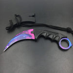 Load image into Gallery viewer, Karambit Fixed Blade Talon Prop Blunt Knife
