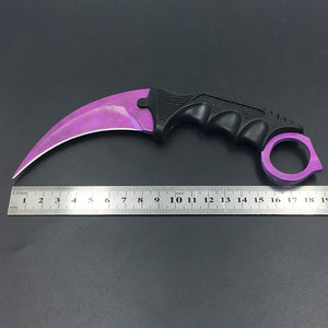 Karambit Fixed Blade Talon Prop Blunt Knife