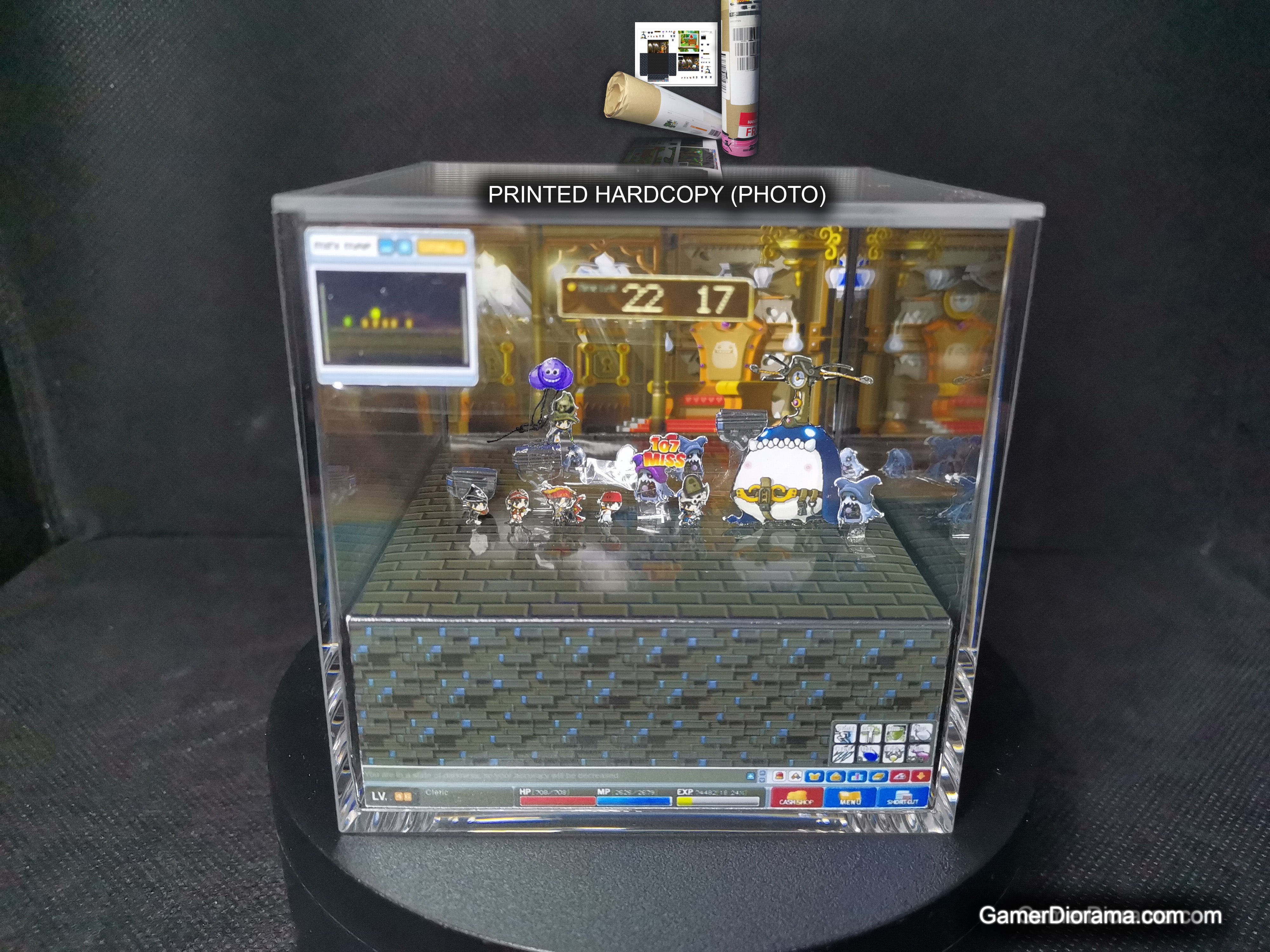 Maplestory Ludi PQ Diorama Cube Printed-Hardcopy [Photo]