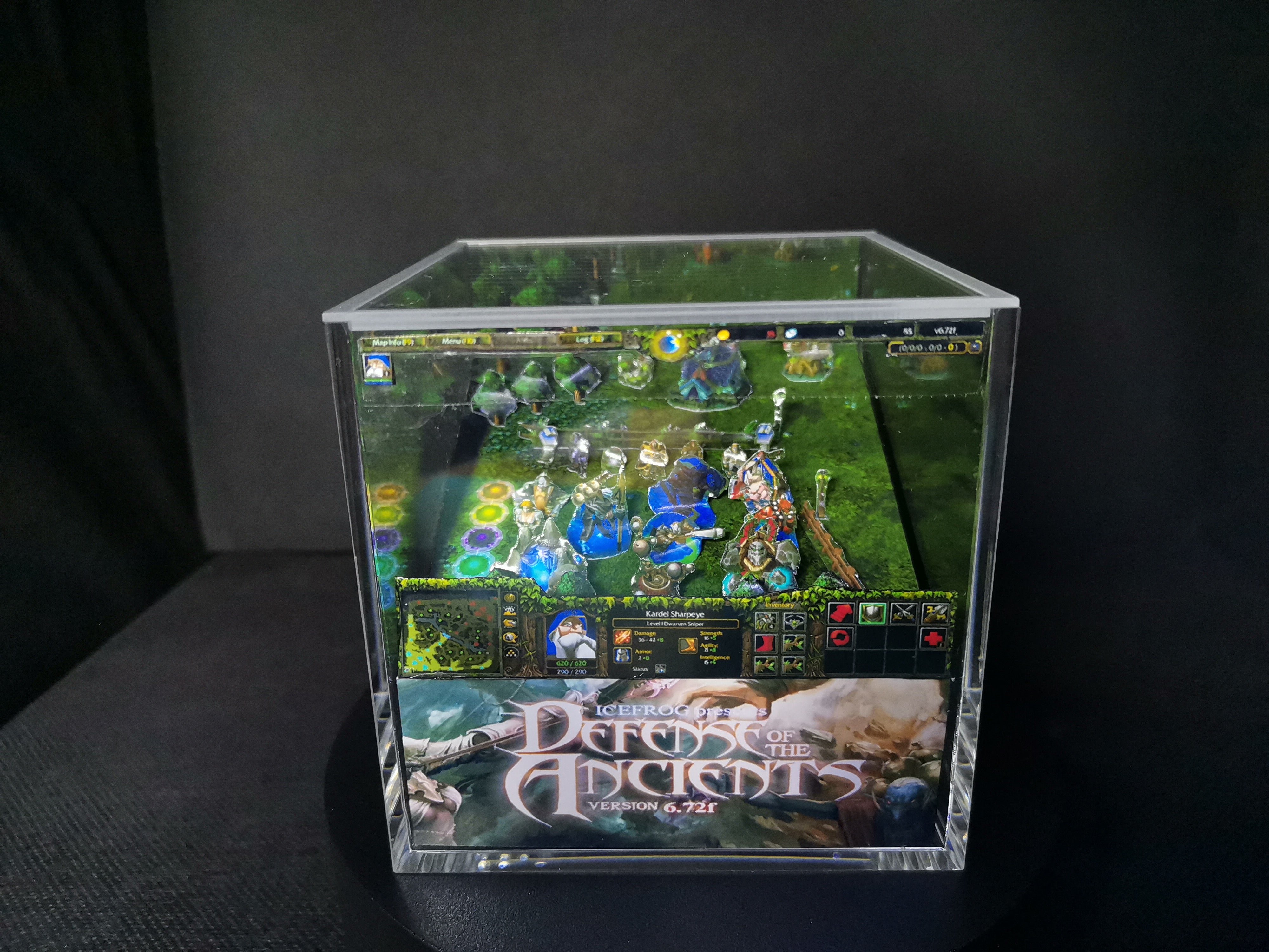 Dota 1 Diorama Cube Digital Template [Digital Download]