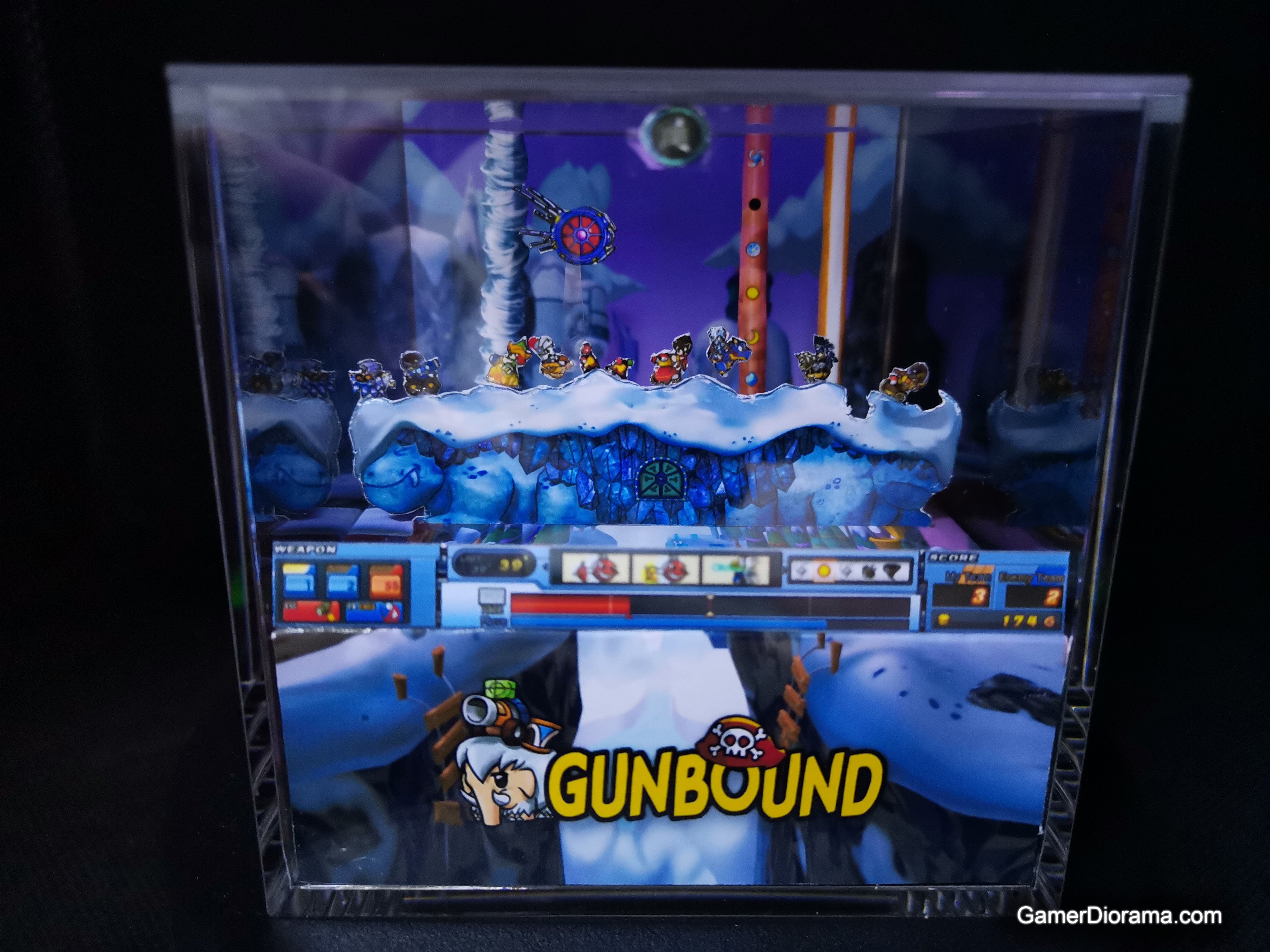 Gunbound Diorama Cube Printed-Hardcopy [Photo]