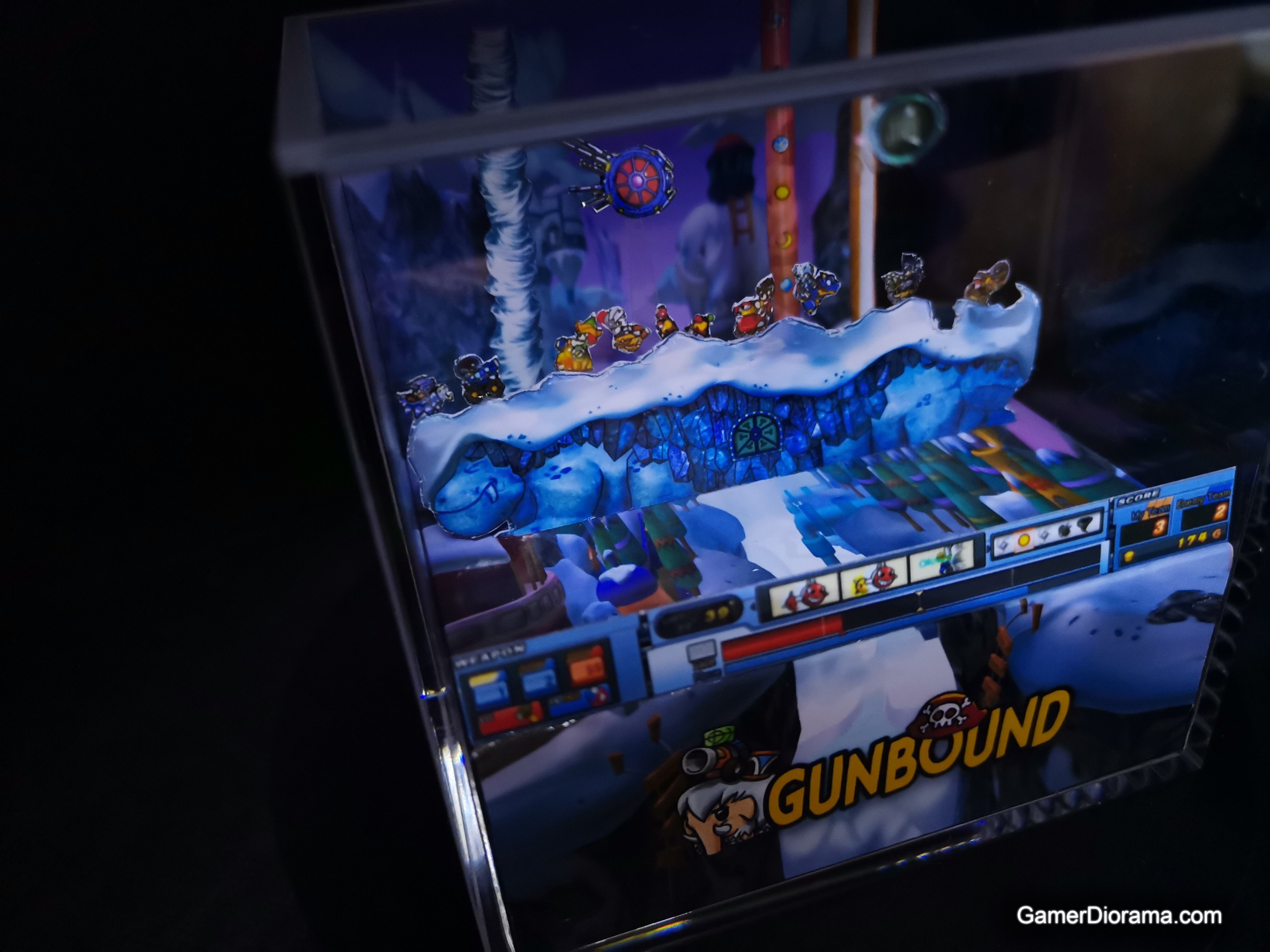 Gunbound Diorama Digital Template [Digital Download]