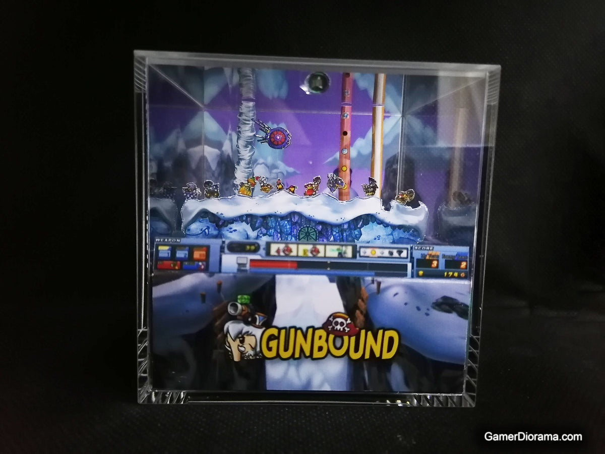 Gunbound Diorama Cube Printed-Hardcopy [Photo] – Gamer Diorama