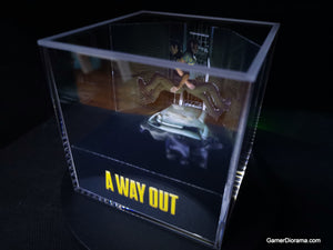 A Way Out Diorama Cube Digital Template [Digital Download]
