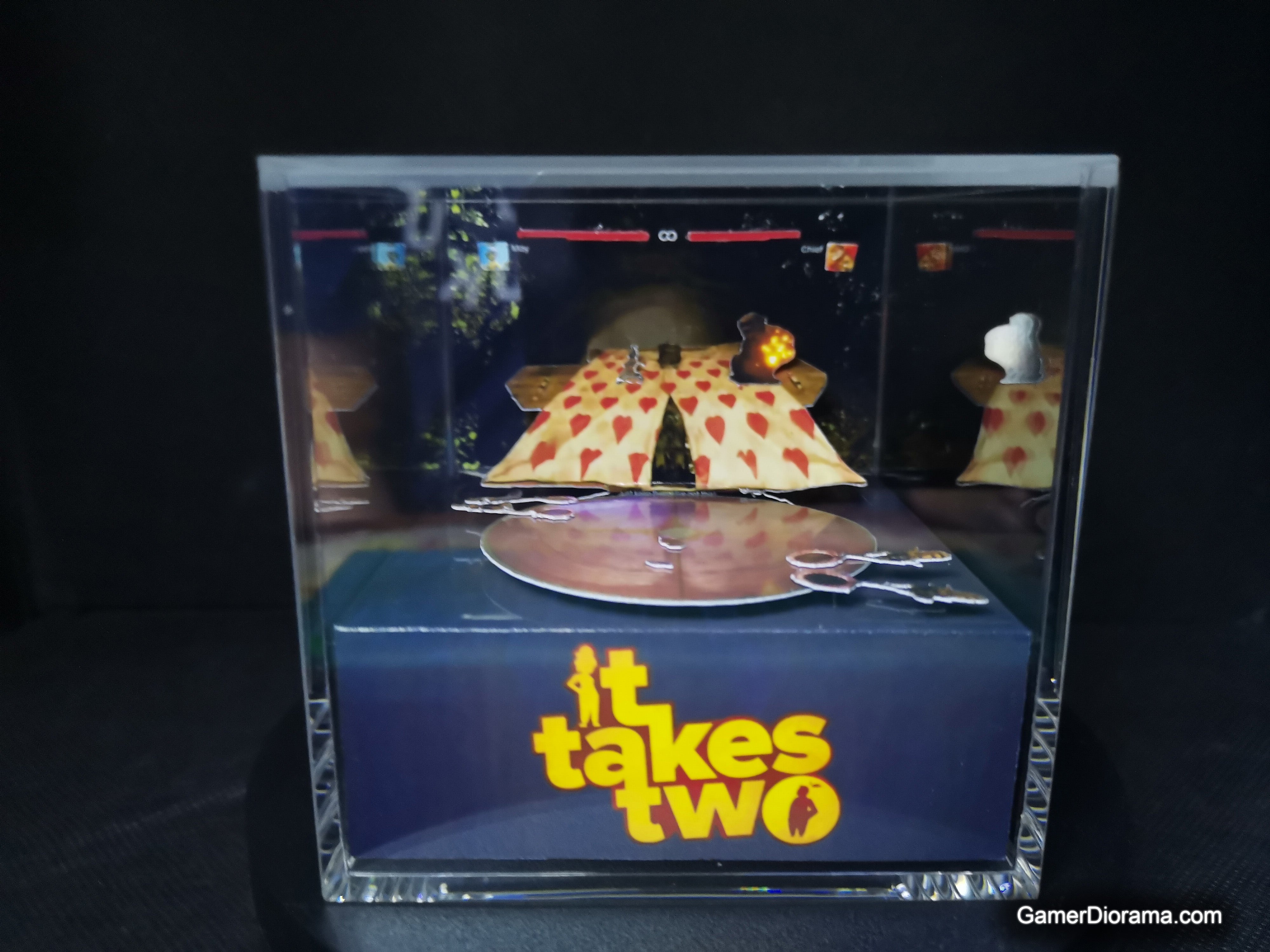 It Takes Two Diorama Cube Digital Template [Digital Download]