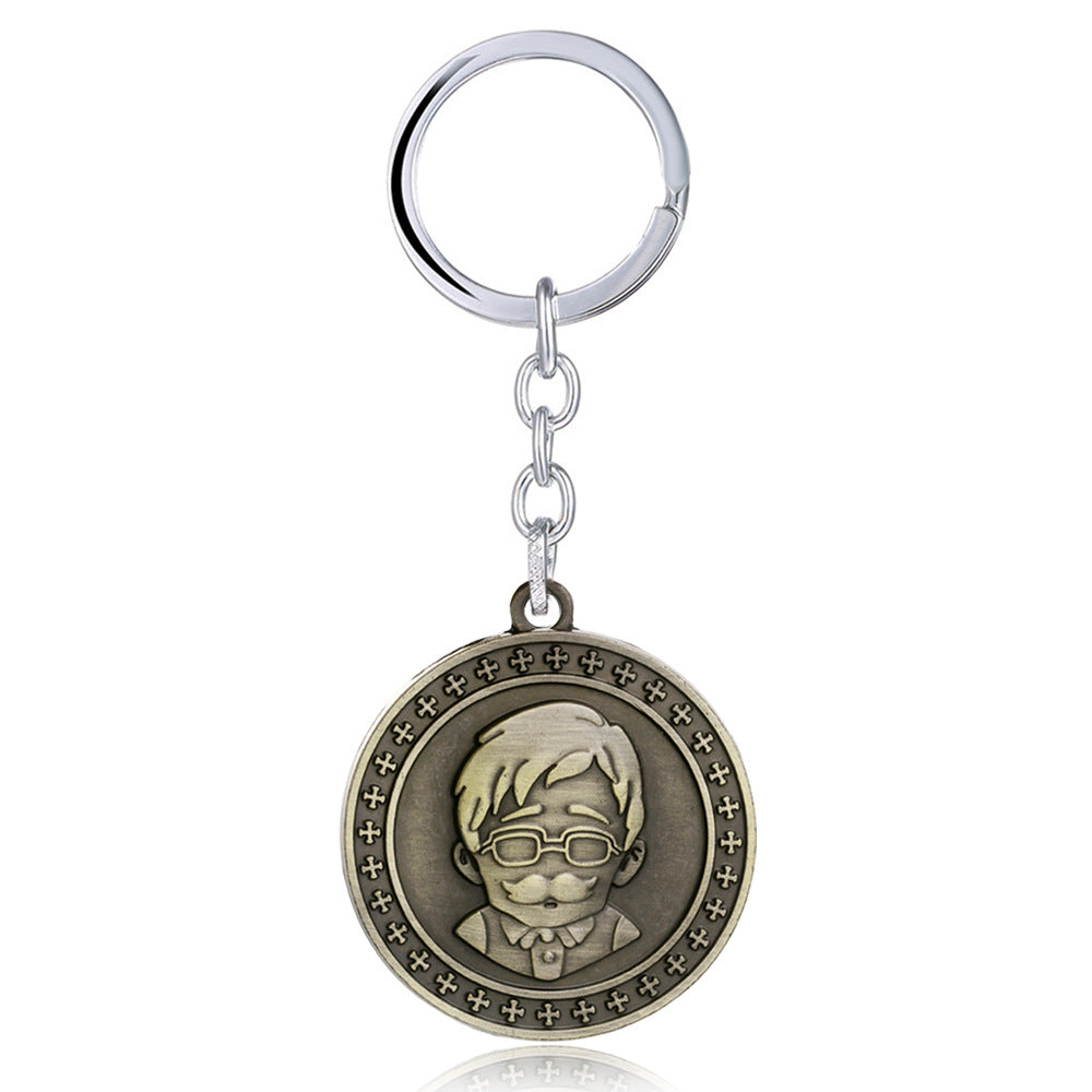 SD style Coin Keychain