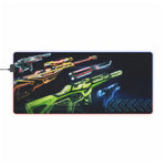 Load image into Gallery viewer, Valorant Weapon Skins LED Gaming Desk Mat Mouse Pad

