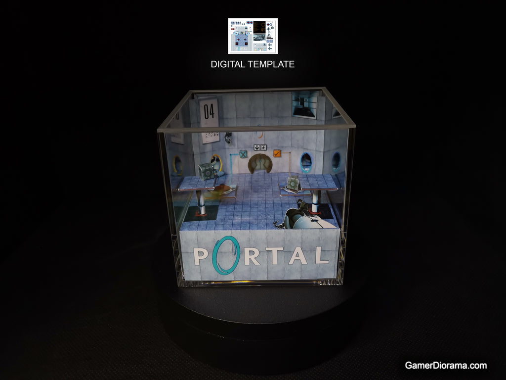 Diorama Cube PDF Template Pokémon Heartgold (Instant Download) 