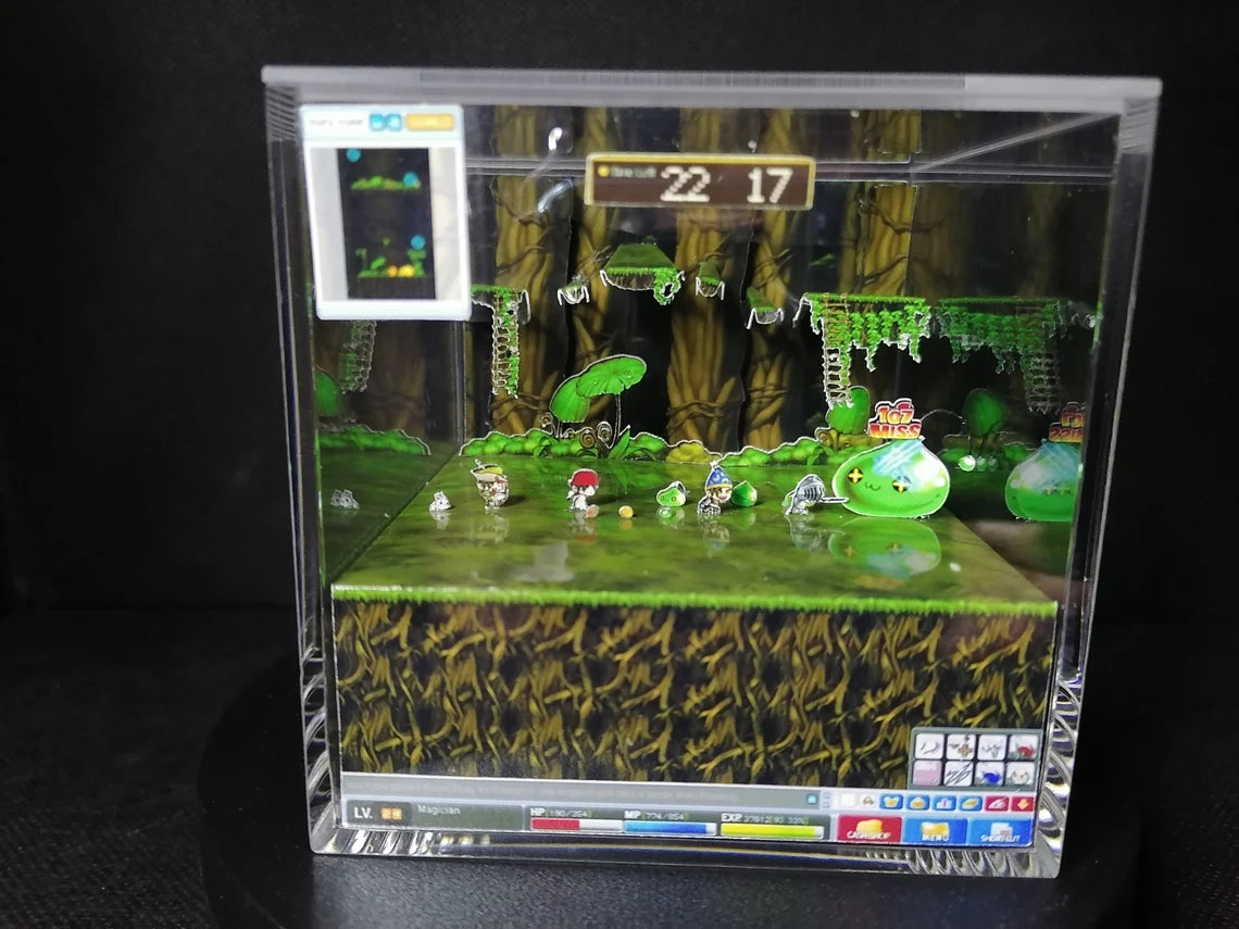 Completed Maplestory Kerning PQ Diorama Cube [Fully Completed] (Limited)