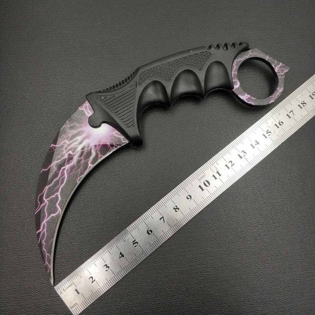 Karambit Fixed Blade Talon Prop Blunt Knife