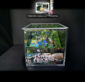 Dota 1 Diorama Cube Printed-Hardcopy [Photo]