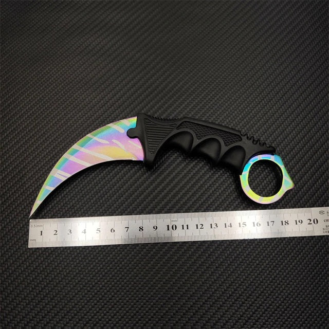 Karambit Fixed Blade Talon Prop Blunt Knife